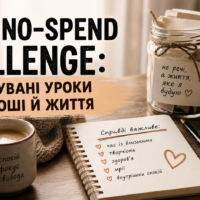 No-spend challenge, який почався як спосіб менше витрачати гроші, а закінчився переосмисленням того, чому ми взагалі купуємо.